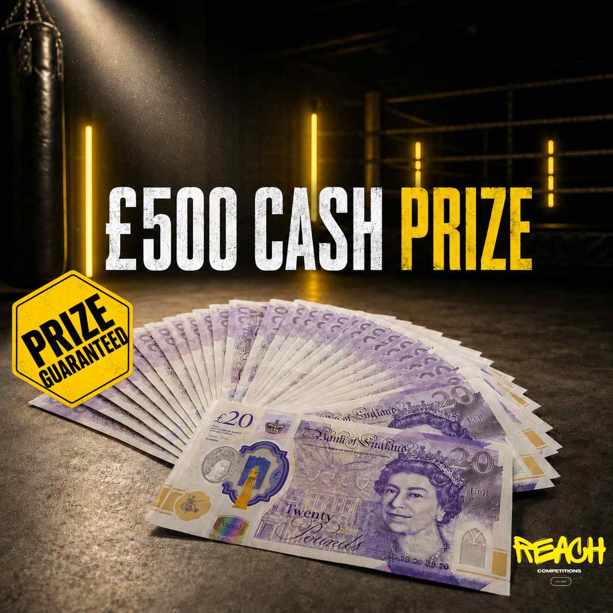 £500 CASH COMP - reach competitions